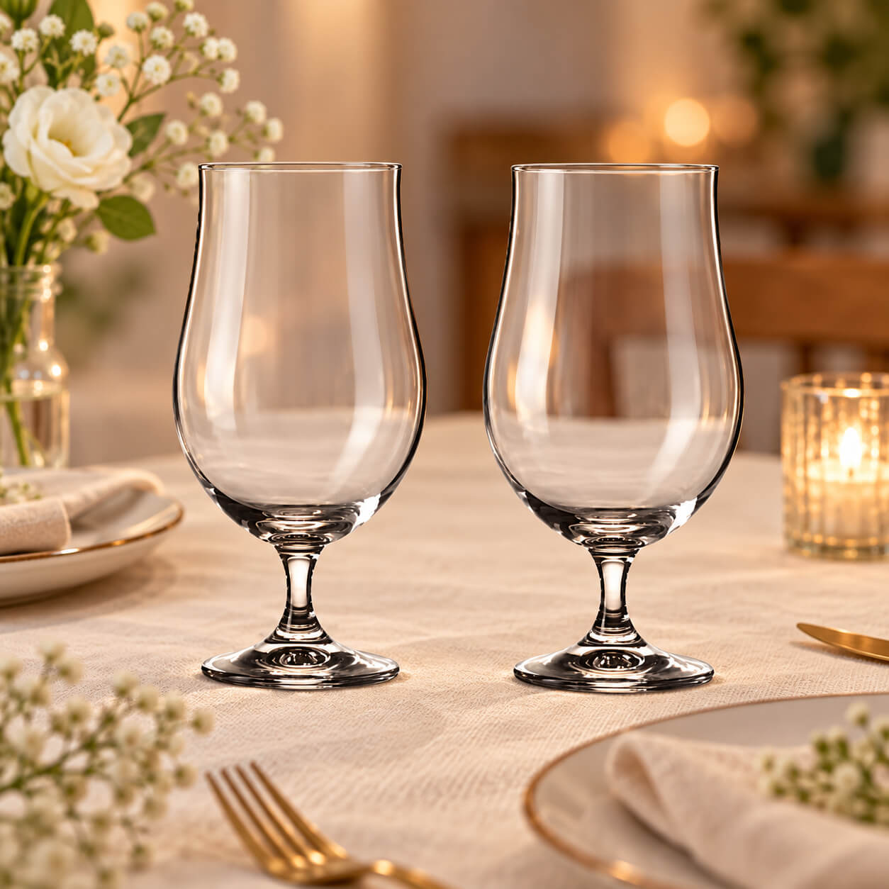 Set of 2 Beer/Juice Glasses " 380ml" by Fontignac